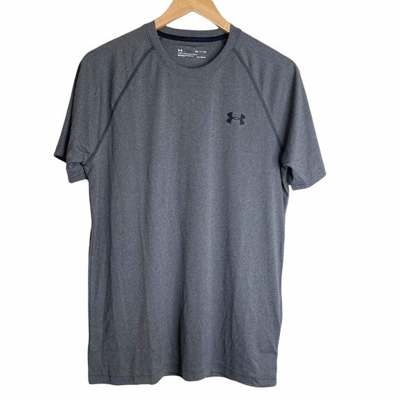 Under Armour Heatgear loose fit gray short sleeve tee shirt size small NEW - Picture 1 of 10